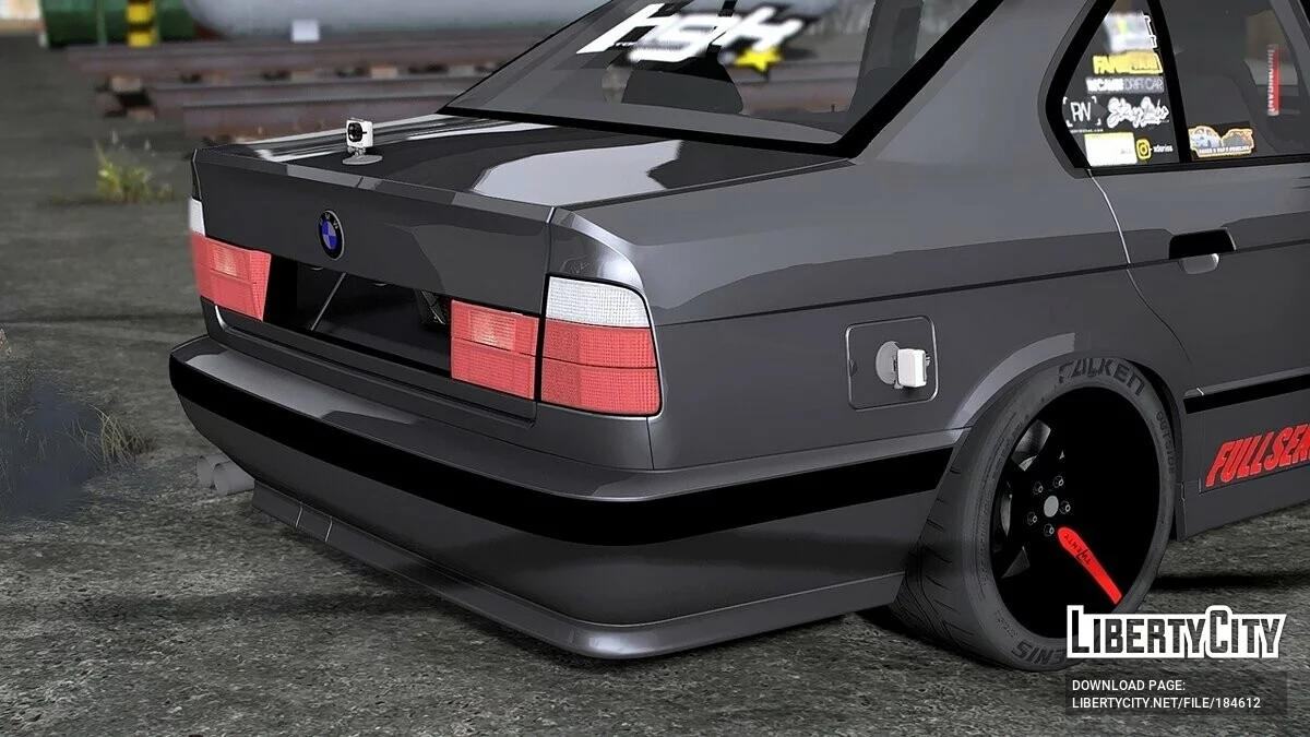 BMW E34 Christmas / GTA 5