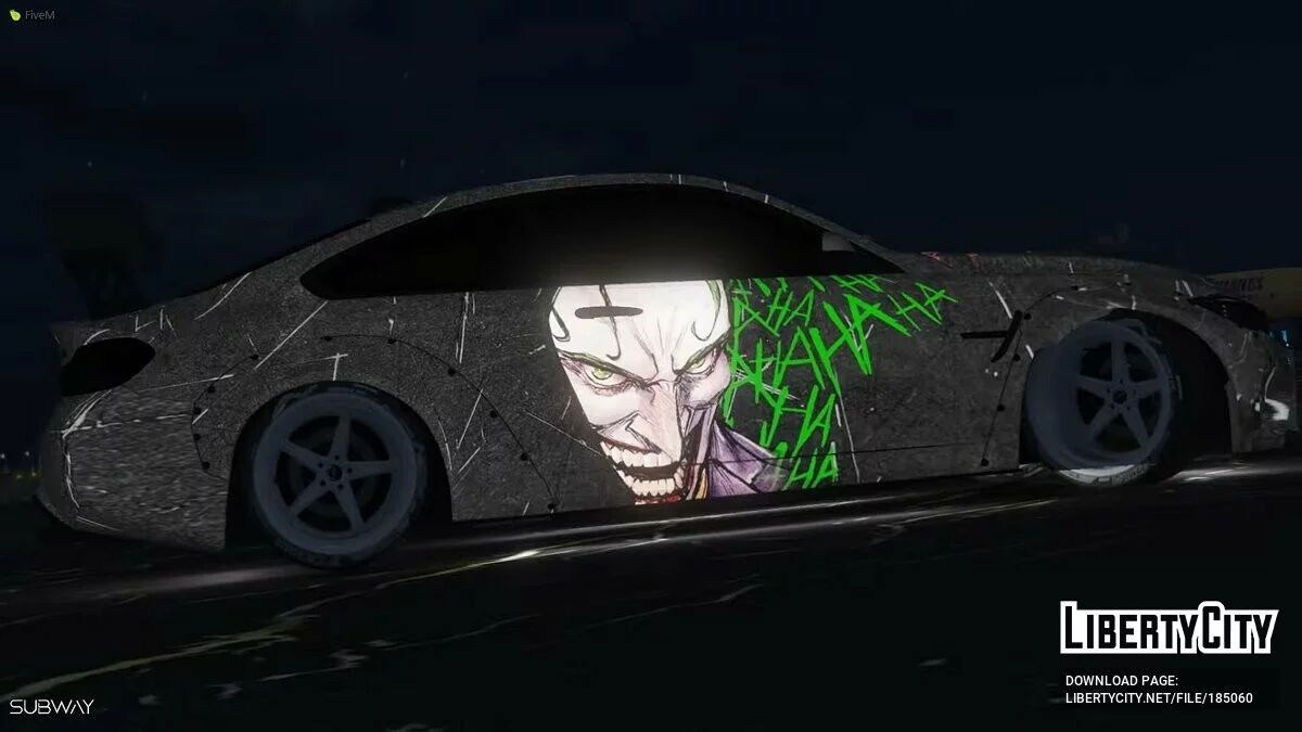 BMW M4 Batjocker Edition / GTA 5