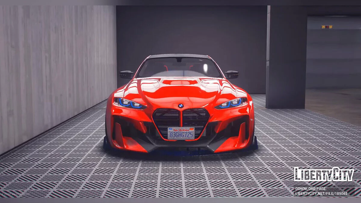 BMW M4 Competition Animated Lights / GTA 5