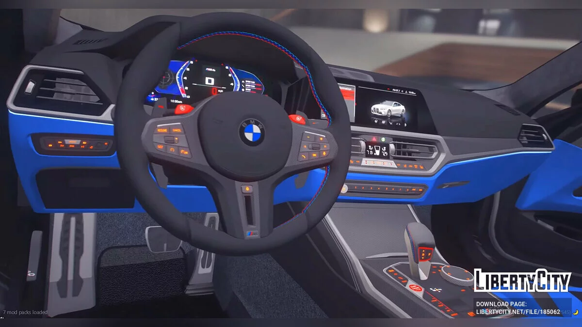 BMW M4 Competition Animated Lights / GTA 5