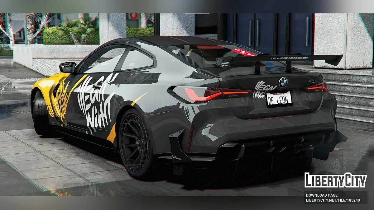 BMW M4 ليالٍ غير قانونية / جي تي أي 5