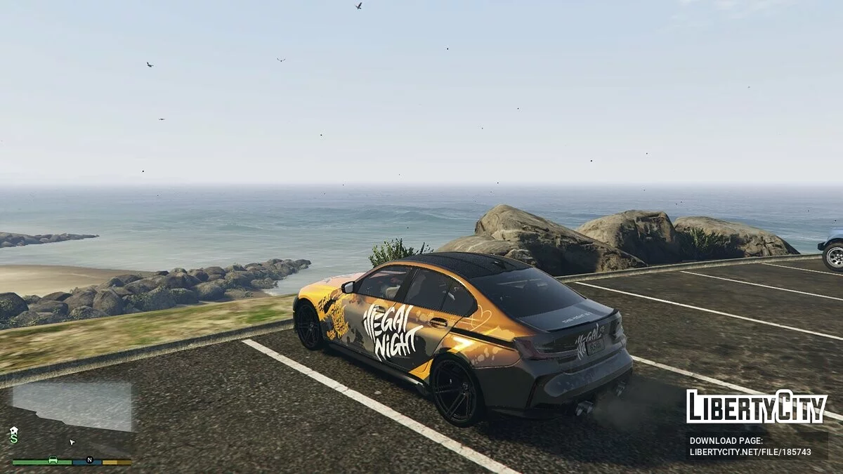BMW Manhart MH3 600 Night Ghost / GTA 5