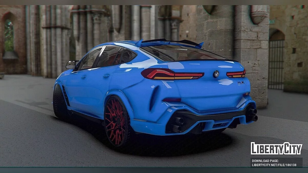 2021 BMW X6M Competition Larte Design / جي تي أي 5
