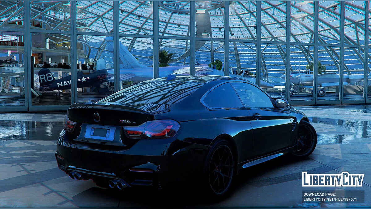 BMW M4 CS 2017 Édition Badge Rouge / GTA 5