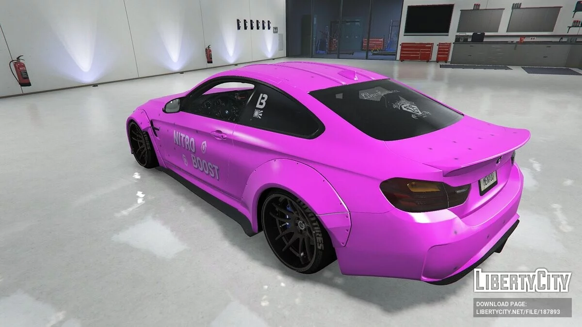 BMW M4 LBWK Animated Lights / GTA 5