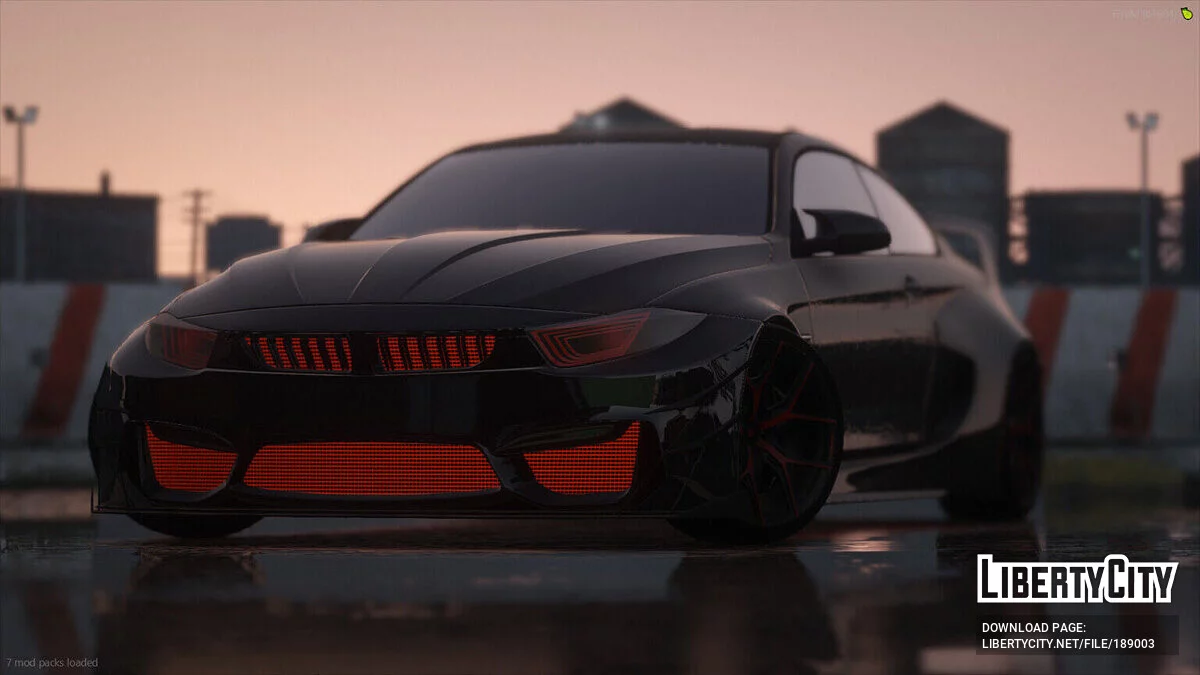 Widebody "Shark Nose" 2014 BMW M4 v1.0 / GTA 5
