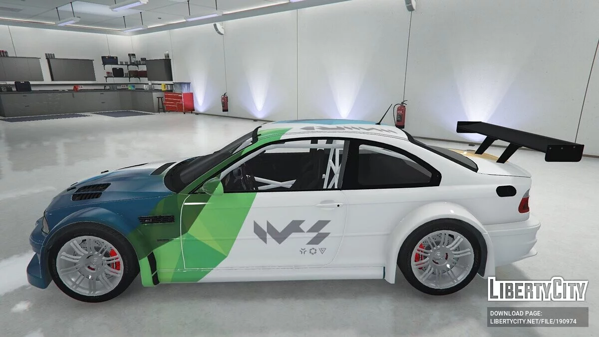 BMW M3 GTR E46 ABSTRACT / جي تي أي 5