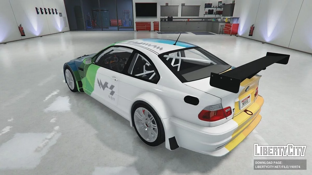 BMW M3 GTR E46 ABSTRACT / جي تي أي 5