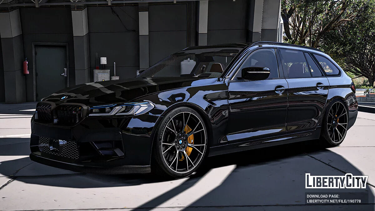 BMW M5 Competition Touring 2022 / GTA 5