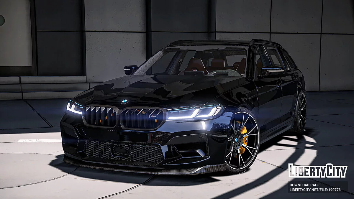 BMW M5 Competition Touring 2022 / GTA 5