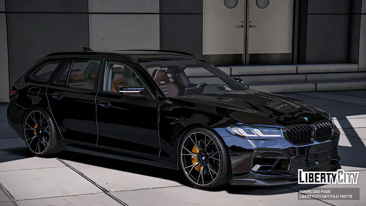 BMW M5 Competition Touring 2022 / GTA 5
