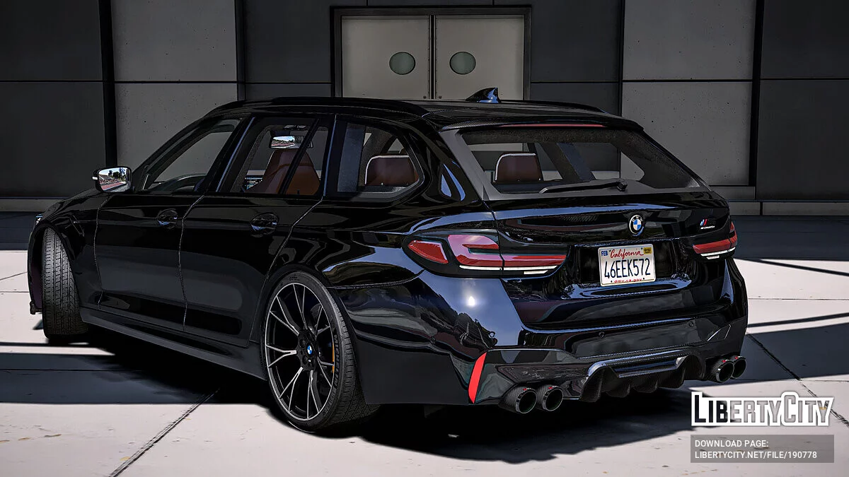 BMW M5 Competition Touring 2022 / GTA 5