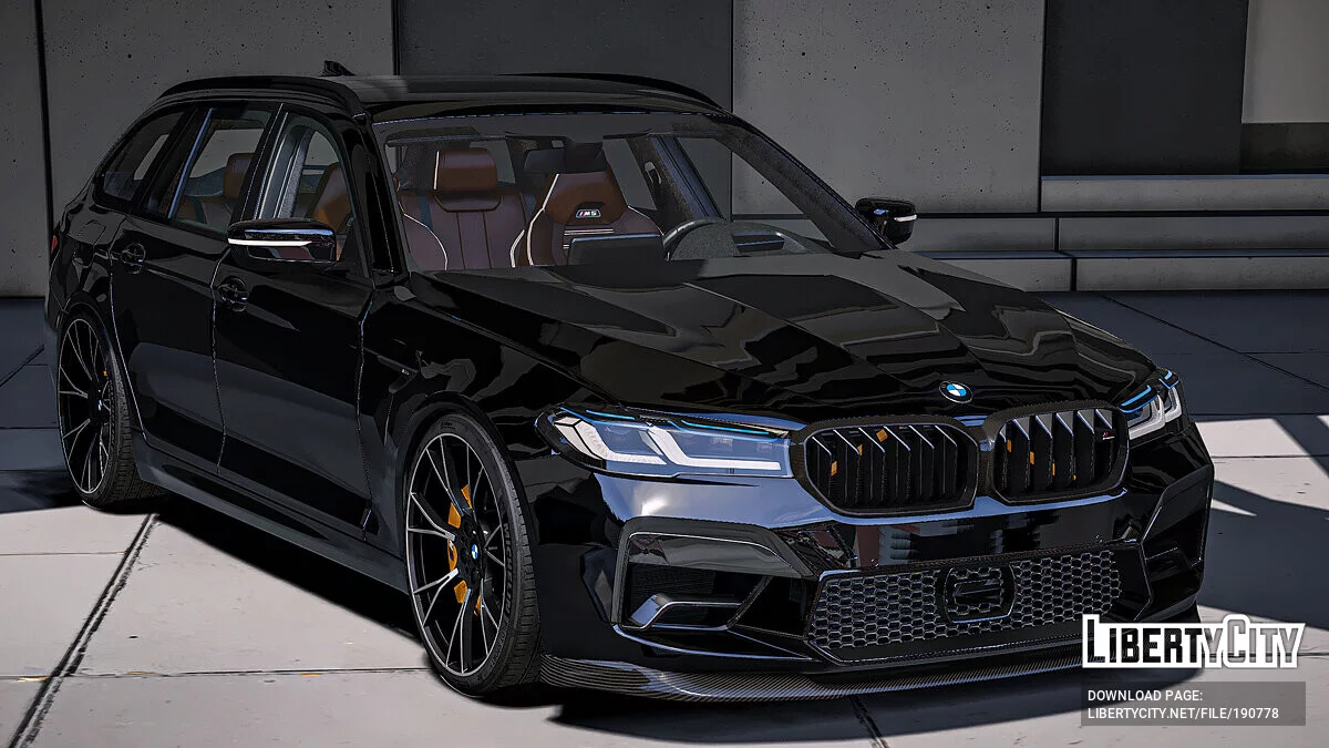 BMW M5 Competition Touring 2022 / GTA 5