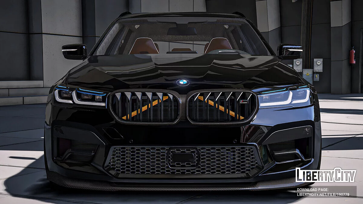 BMW M5 Competition Touring 2022 / GTA 5