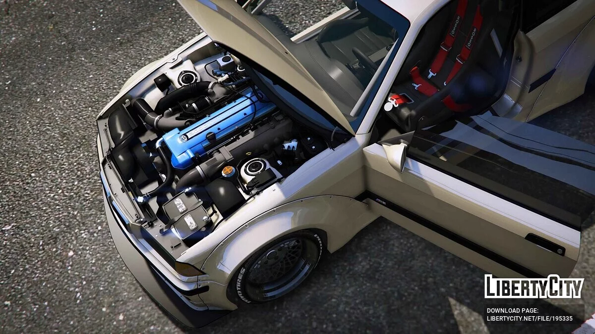 BMW M3 E36 Rocket Bunny (Sarto Racing) v1.1 / GTA 5