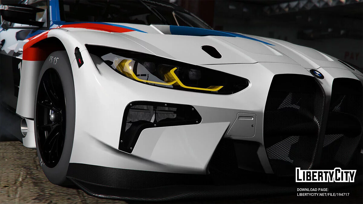 BMW M4 GT3 2022 v1.0 / GTA 5