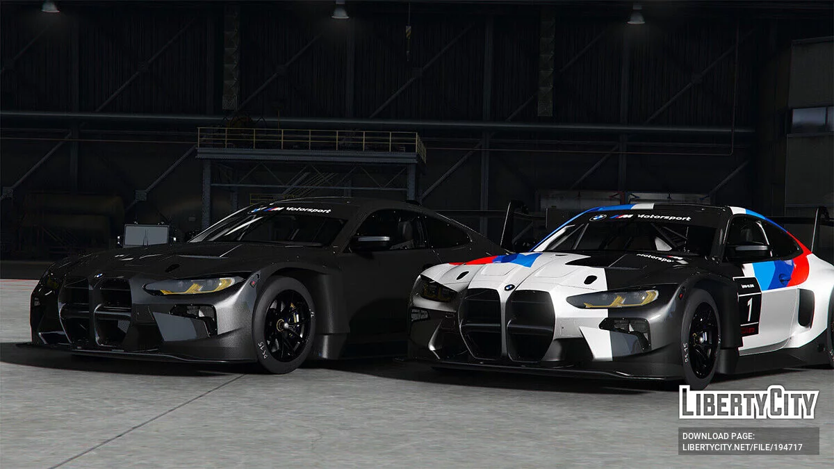 BMW M4 GT3 2022 v1.0 / GTA 5