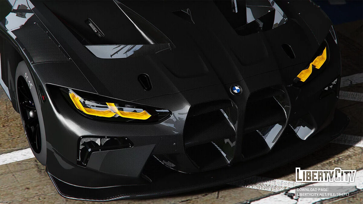 BMW M4 GT3 2022 v1.0 / GTA 5