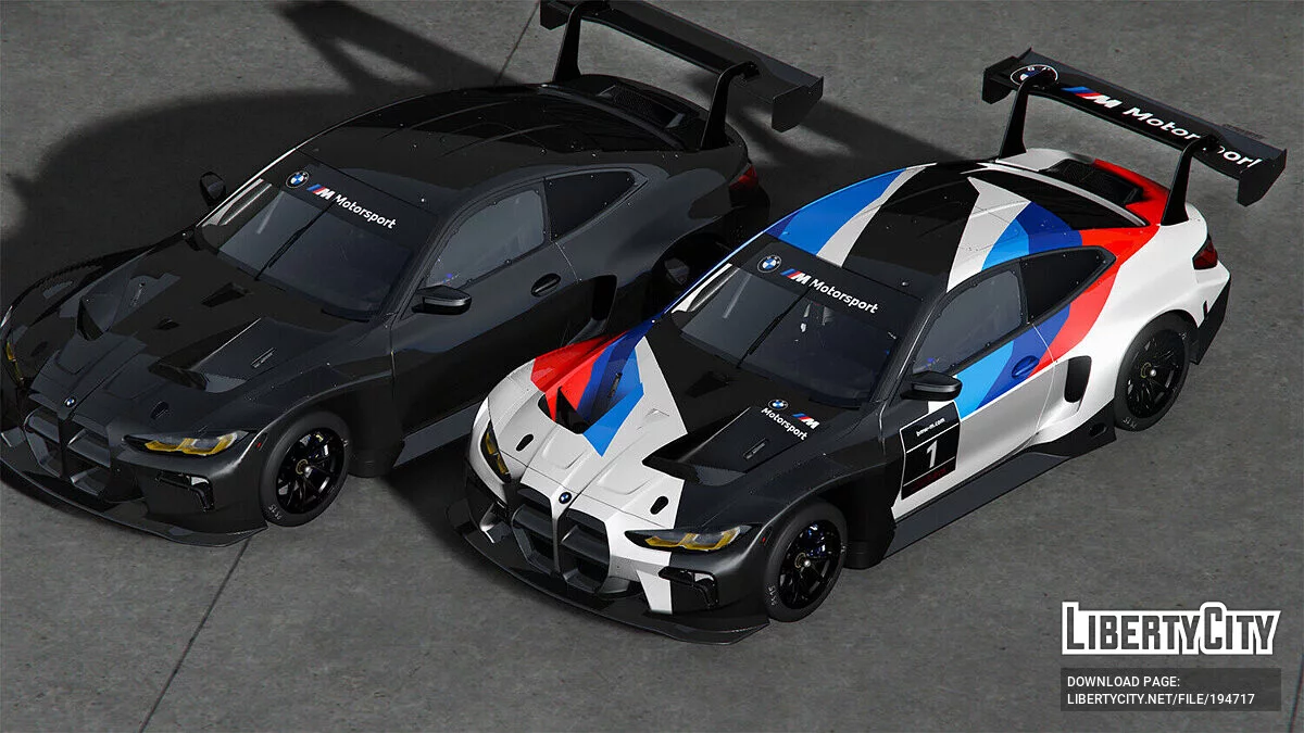 BMW M4 GT3 2022 v1.0 / GTA 5