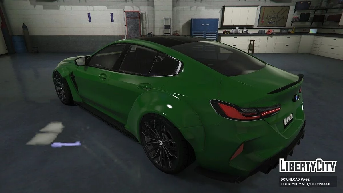BMW M8 Animated Lights / GTA 5