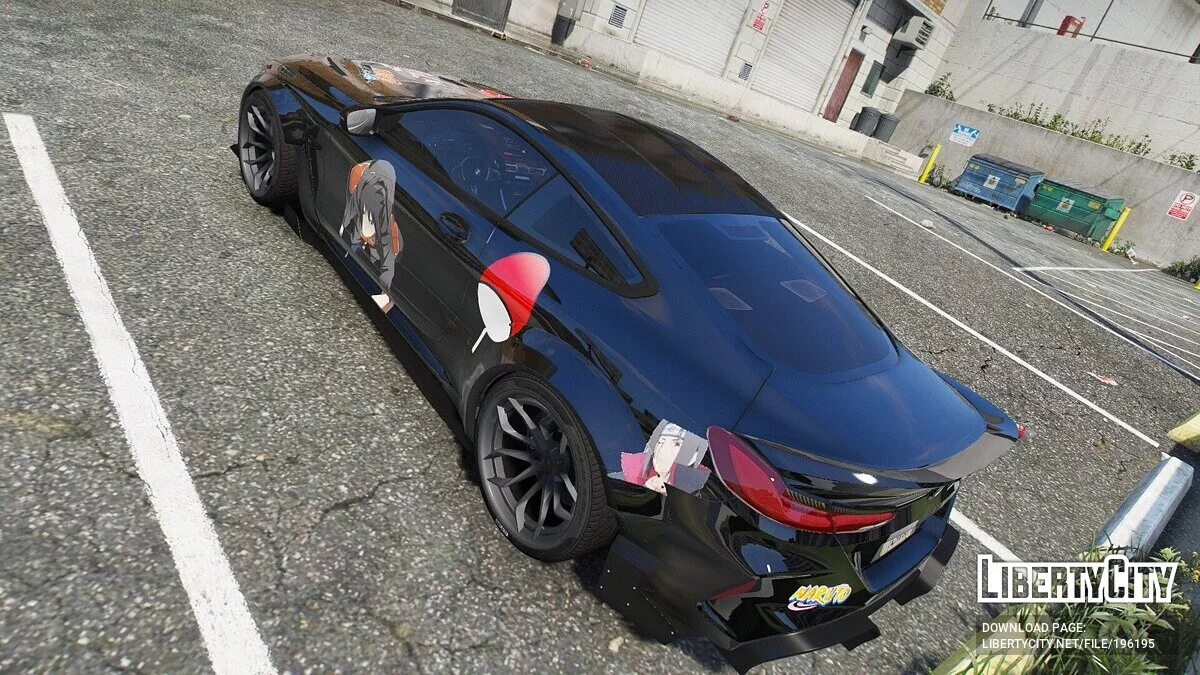 BMW M8 Наруто Едішн / GTA 5
