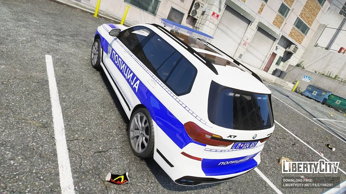 BMW X7 2023 Police serbe / GTA 5