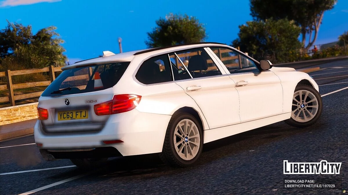 BMW 330d Estate 2013 v1.0 / GTA 5