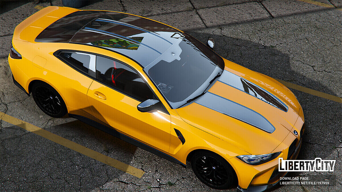 Download BMW M4 Competition Wide Body Kit for GTA 5