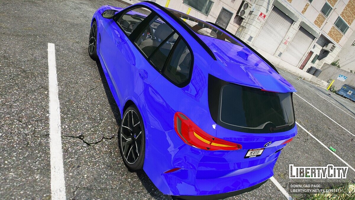 Скачать BMW X5 M Competition для GTA 5