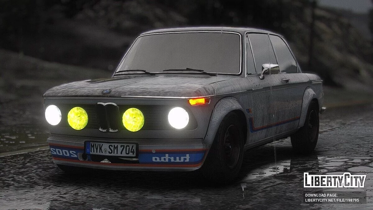 1973 BMW 2002 TURBO v1.0 / GTA 5