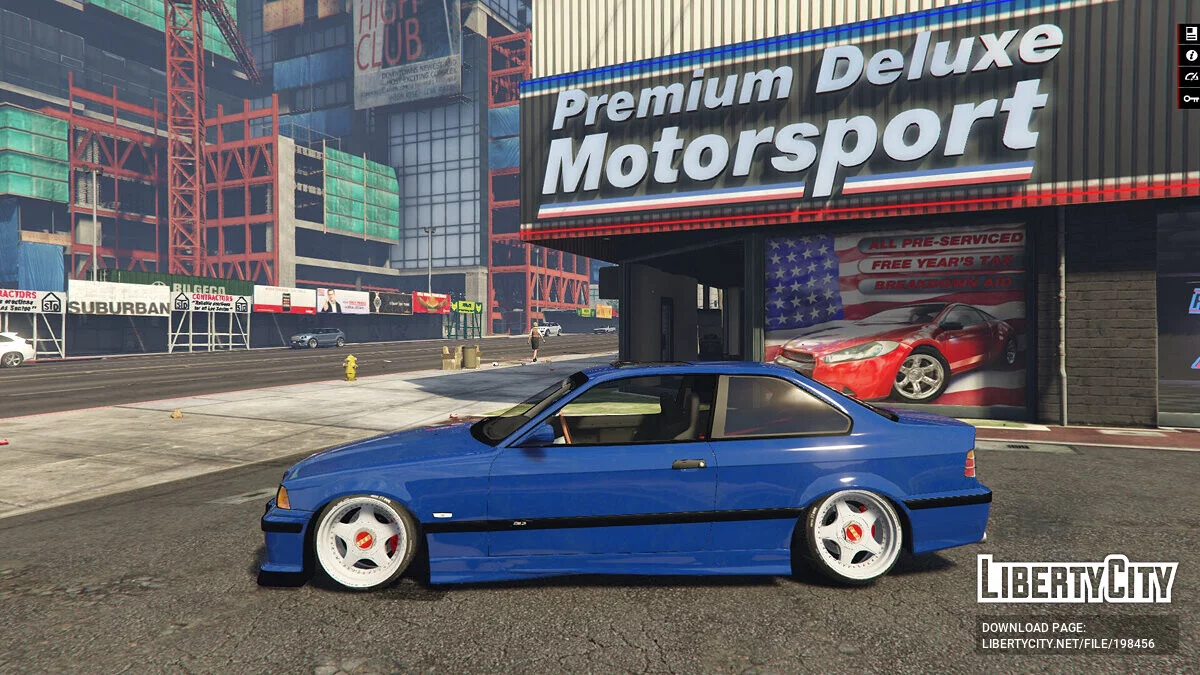 BMW E36 Stance Eurolook / GTA 5