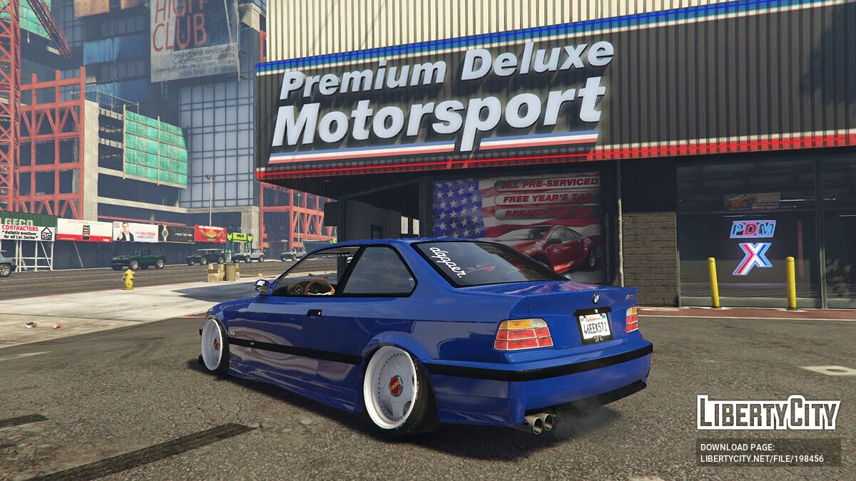 BMW E36 Stance Eurolook / GTA 5