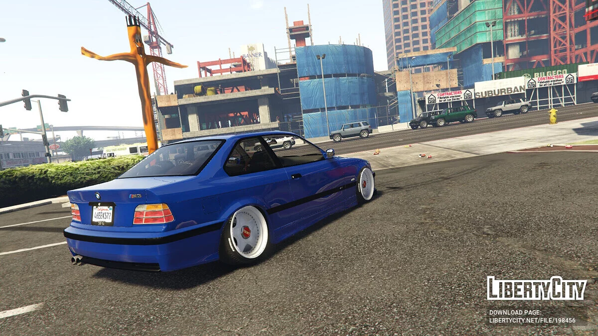 BMW E36 Stance Eurolook / GTA 5
