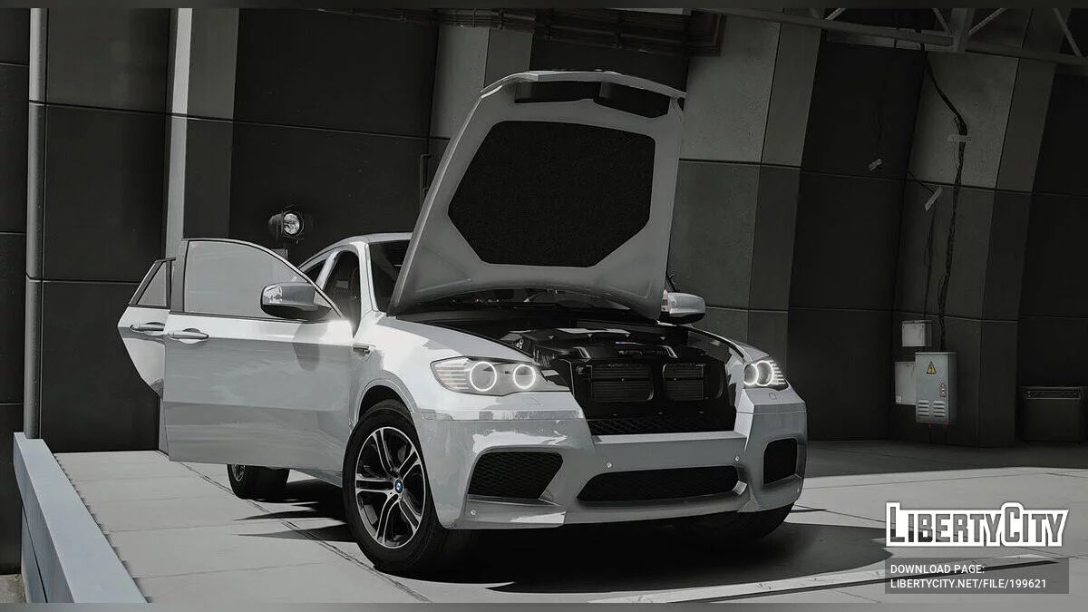 BMW X6M 2010 v2.1h / GTA 5