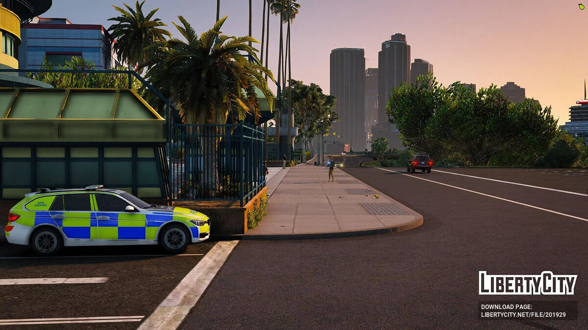BMW 330d Estate ANPR Interceptor 2013 v1.0 / GTA 5