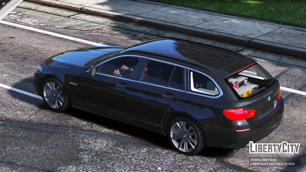 BMW 530d F11 Traffic Pack v1.0 / GTA 5