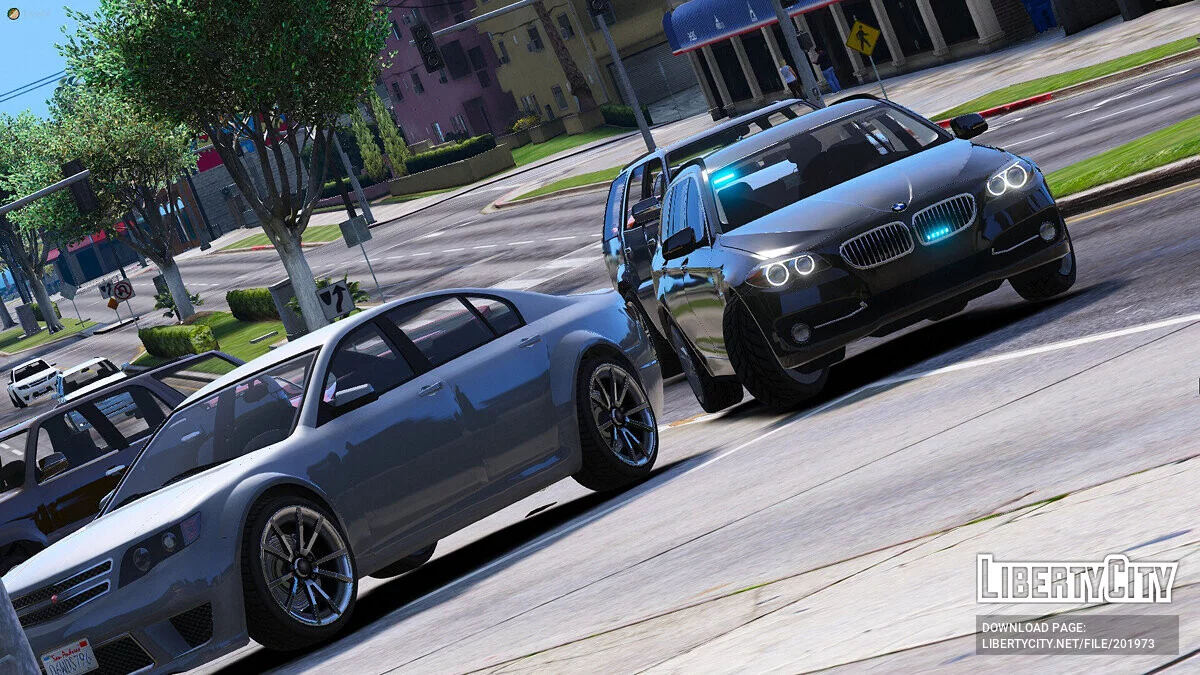 BMW 530d F11 Traffic Pack v1.0 / GTA 5