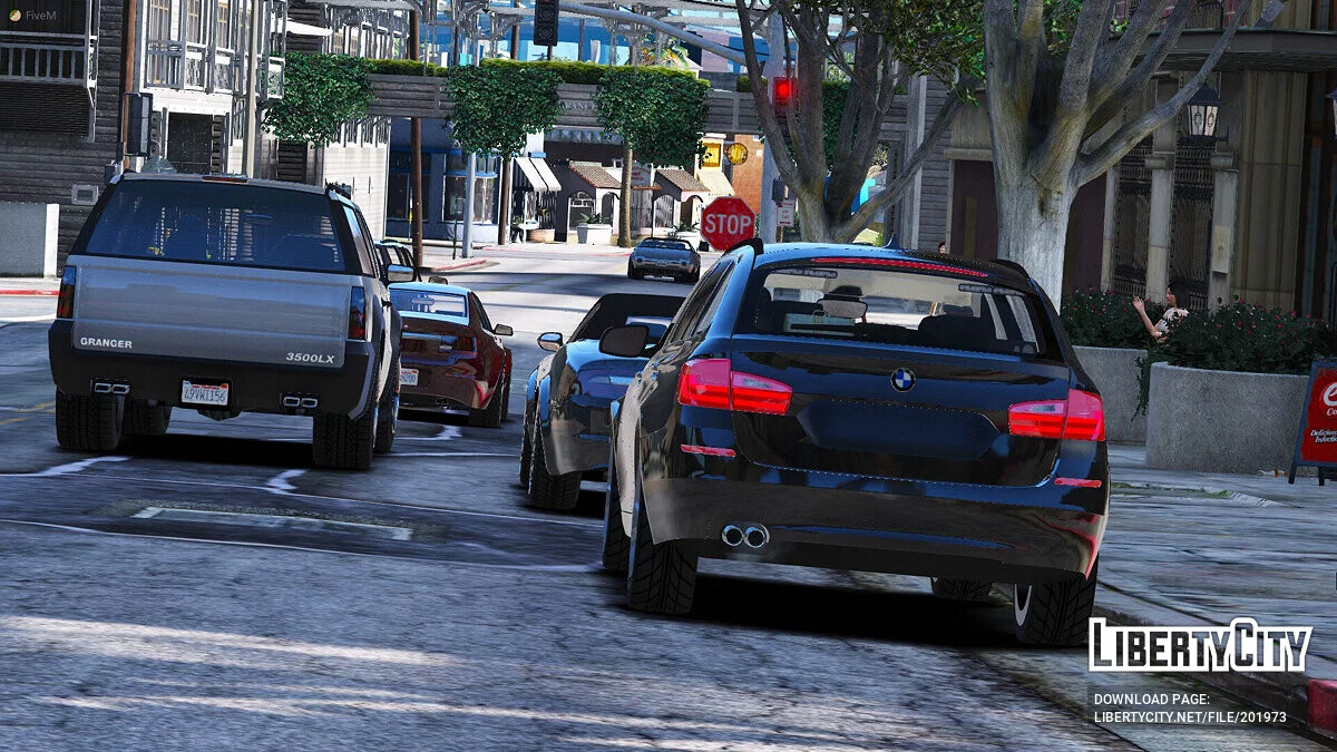 BMW 530d F11 Traffic Pack v1.0 / GTA 5