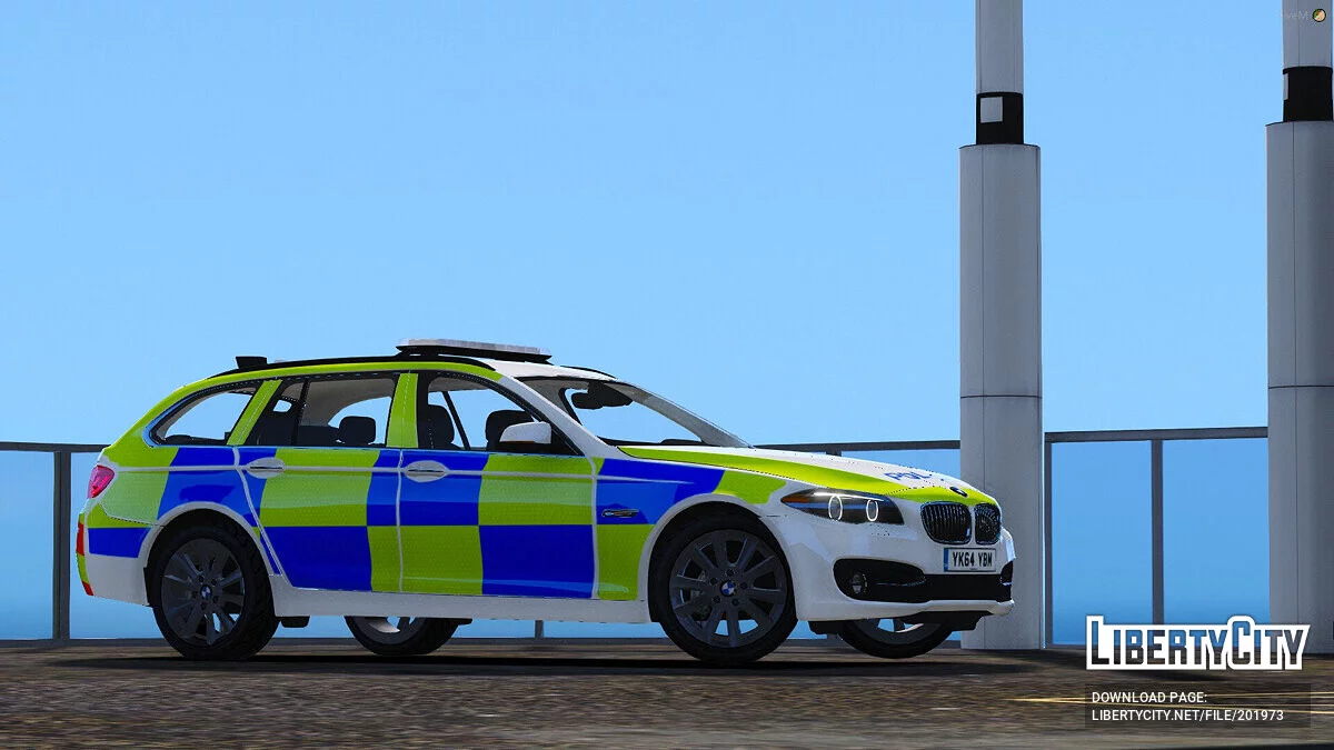 BMW 530d F11 Traffic Pack v1.0 / GTA 5