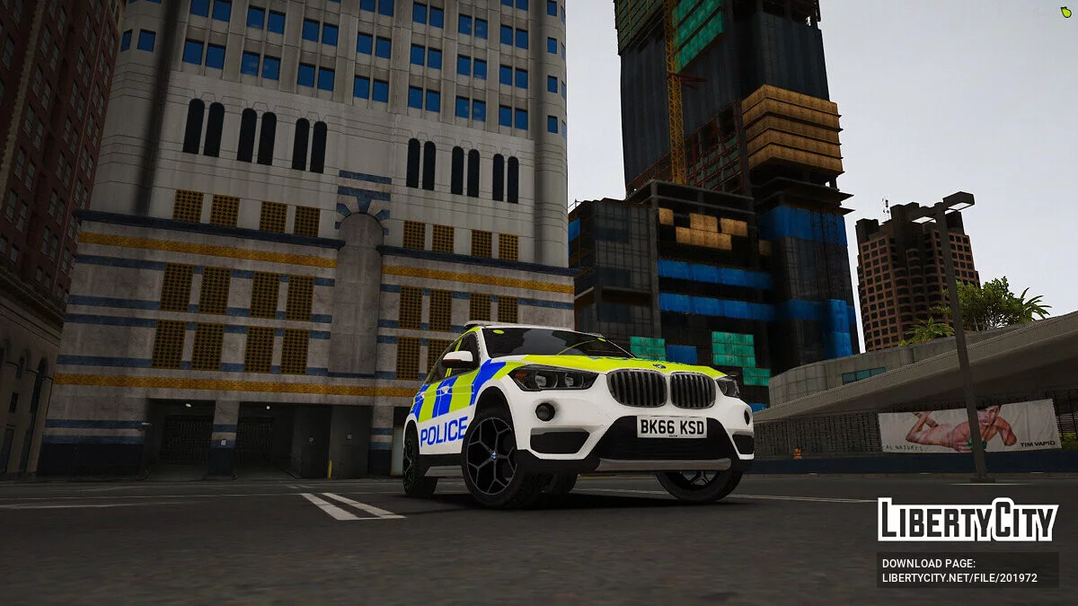 BMW X1 Armed Response Vehicle v1.1 / GTA 5