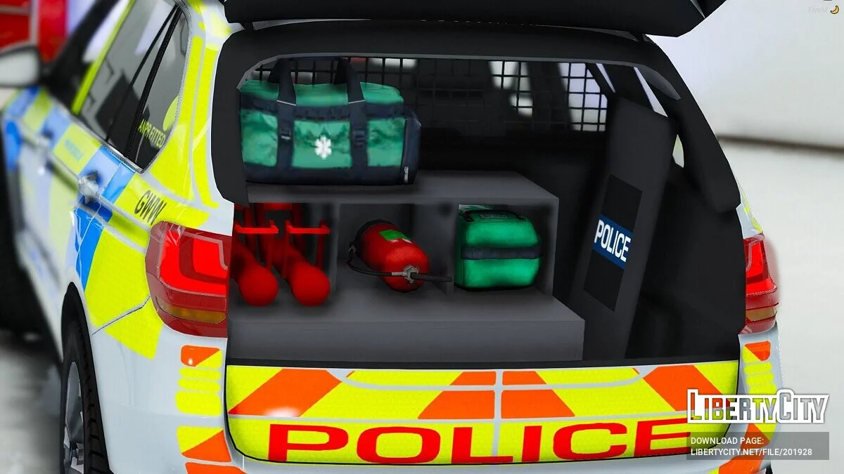 BMW X5 F15 Metropolitan Police ARV v1.0 / جي تي أي 5
