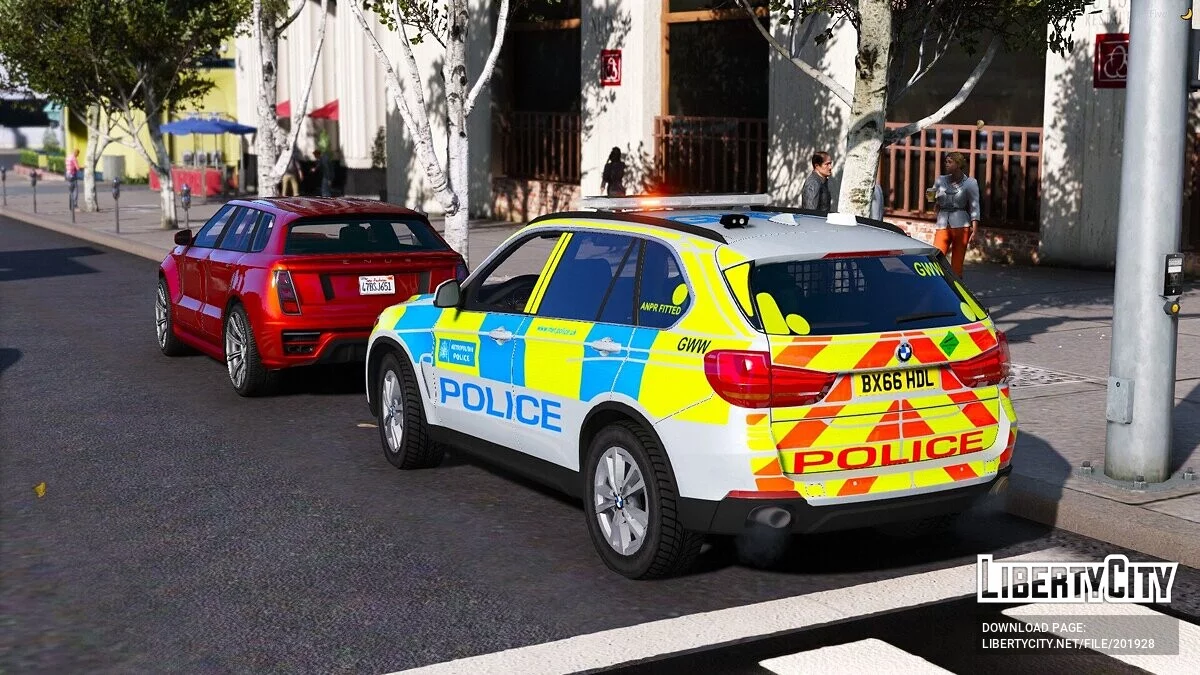 BMW X5 F15 Metropolitan Police ARV v1.0 / جي تي أي 5