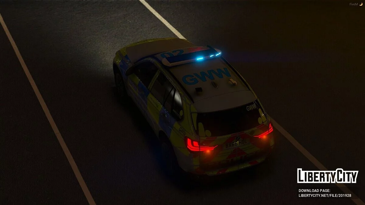 BMW X5 F15 Metropolitan Police ARV v1.0 / جي تي أي 5