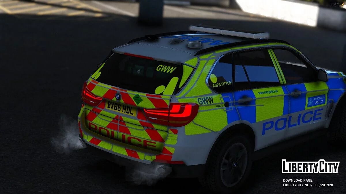 BMW X5 F15 Metropolitan Police ARV v1.0 / جي تي أي 5