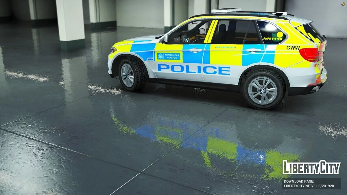 BMW X5 F15 Metropolitan Police ARV v1.0 / جي تي أي 5