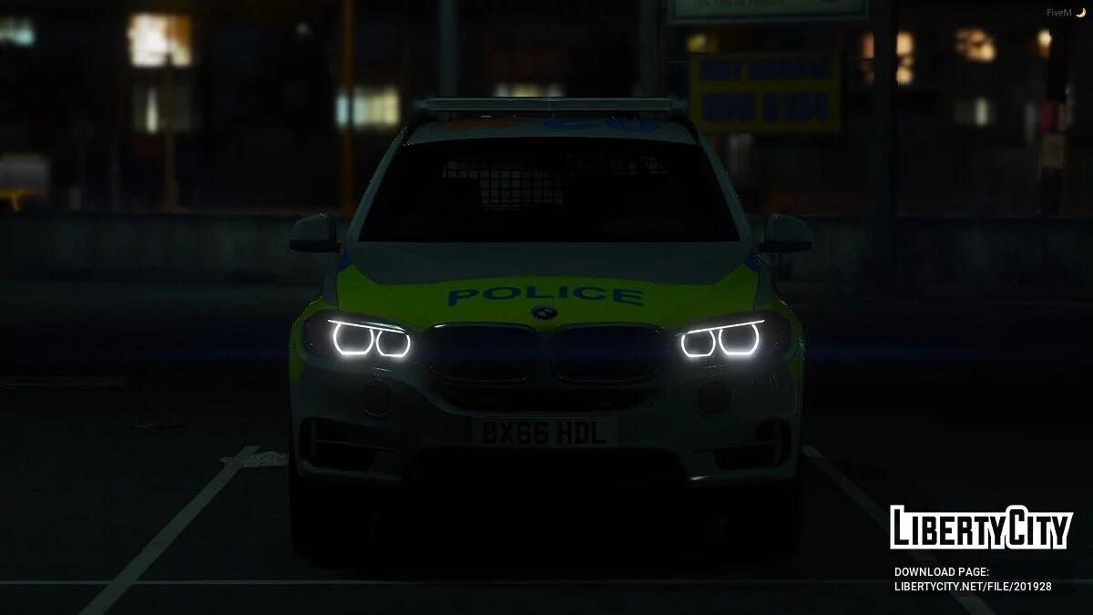 BMW X5 F15 Metropolitan Police ARV v1.0 / جي تي أي 5