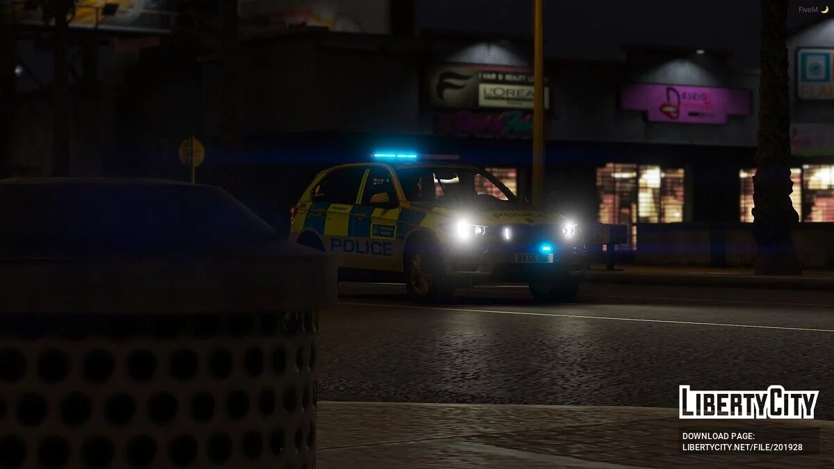 BMW X5 F15 Metropolitan Police ARV v1.0 / جي تي أي 5