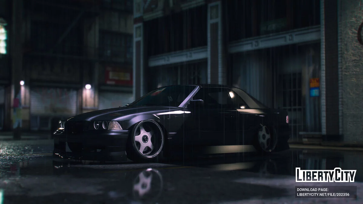 1996 年宝马 E36 敞篷车 v2.0 / GTA 5