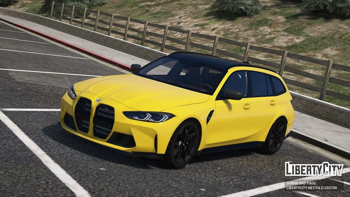 2022 BMW M3 旅行车 G81 / GTA 5
