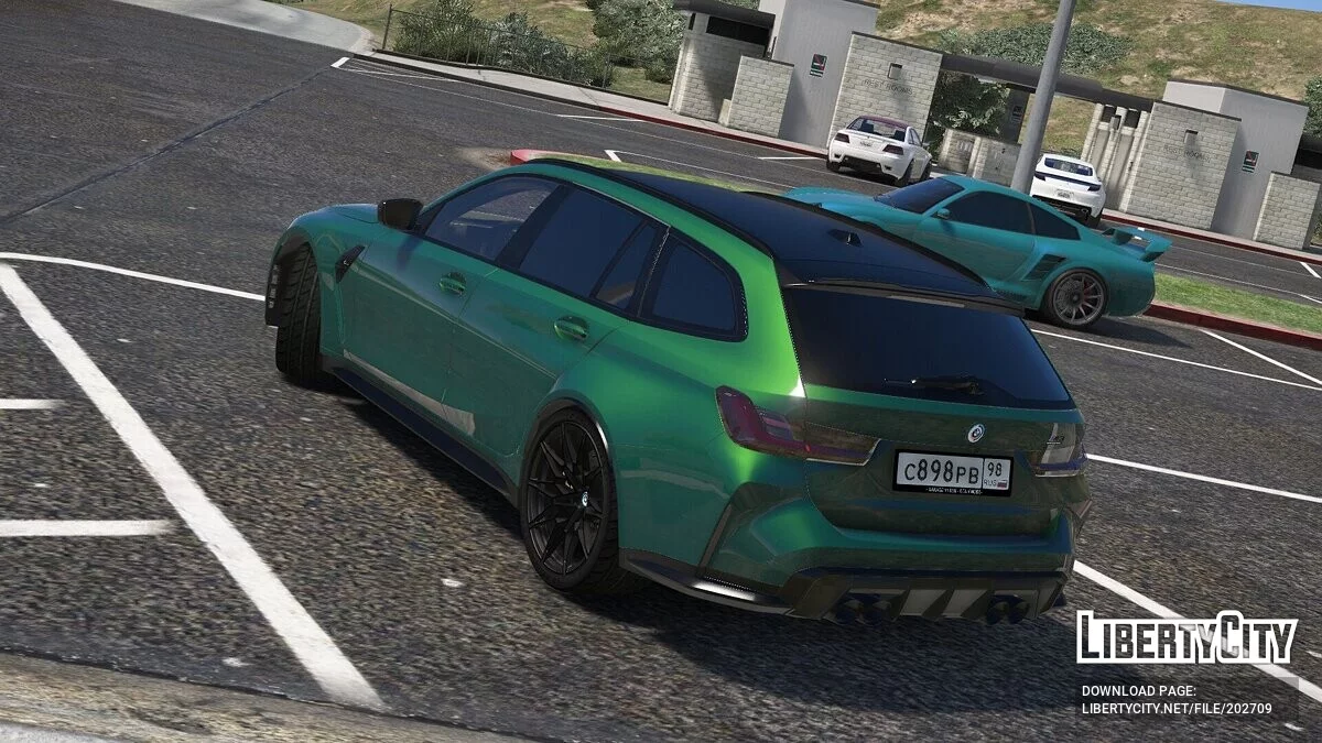 2022 BMW M3 旅行车 G81 / GTA 5